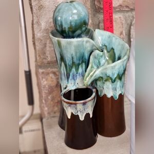 Relaxing fountain needs pump